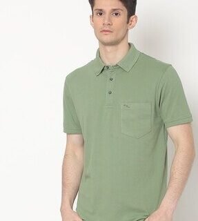EyeBogler Men's Printed PoloNeck Blue Tshirts