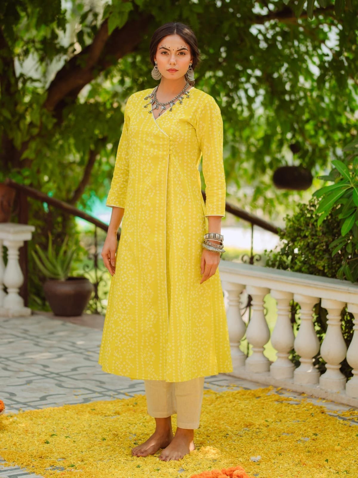 SHEHZADE New Embroidery Gaithering Anarkali kurti