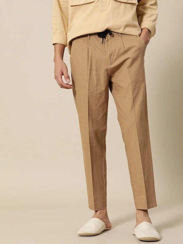 4 Way Plain Strachble Trouser For Man