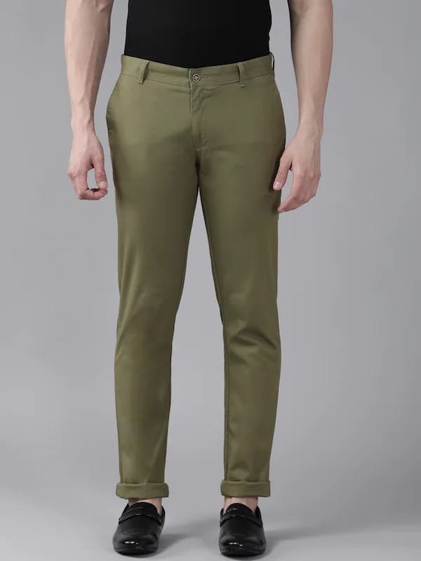 4 Way Plain Strachble Trouser For Man