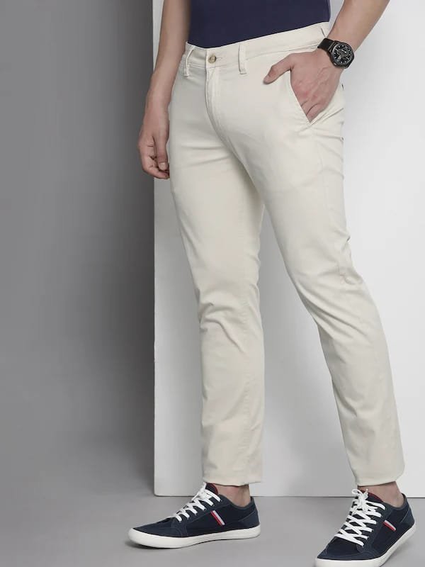 4 Way Plain Strachble Trouser For Man