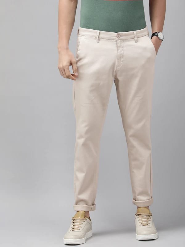 4 Way Plain Strachble Trouser For Man