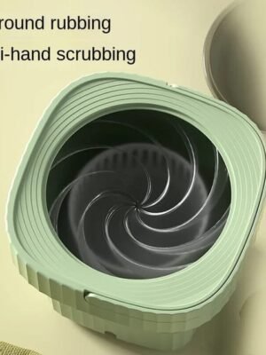 Mini Electric Washer Home 220V Machines Baby Household Small Semi-automatic Shoe Brush and Laundry Dual-purpose Washing Machine