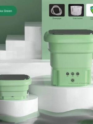 Mini Electric Washer Home 220V Machines Baby Household Small Semi-automatic Shoe Brush and Laundry Dual-purpose Washing Machine