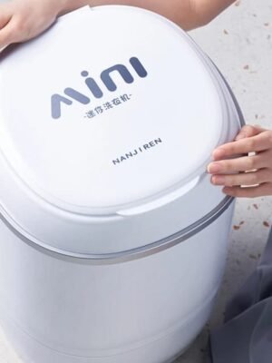 Mini Electric Washer Home 220V Machines Baby Household Small Semi-automatic Shoe Brush and Laundry Dual-purpose Washing Machine