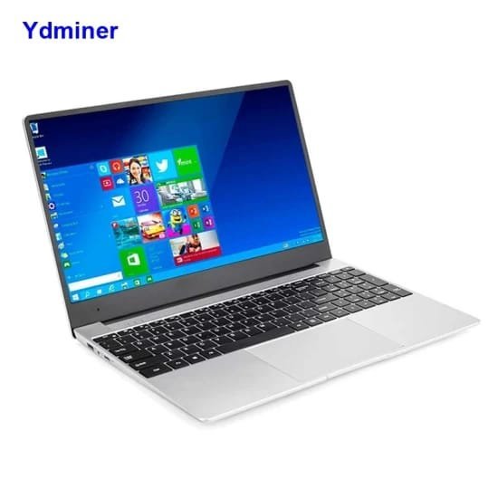 Factory Wholesale CPU J3355 Economic 15.6inch 2 Cores 2 Threads 6GB+64GB Notebook Bluetooth4.0 Laptop PC with DVD External