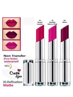 RED4 Matte Cover Lipstick  Natural colors Long lasting