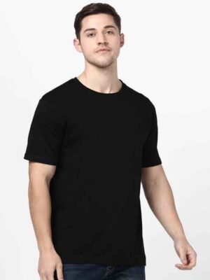Stylish Cotton Sleeves  T-shirt For Men