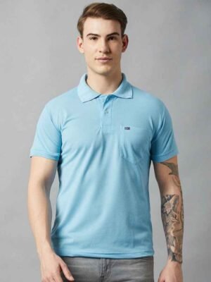 Stylish Cotton Sleeves  T-shirt For Men