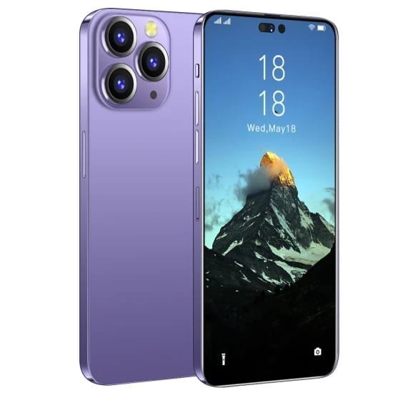 Ultra-thin Smartphones 6.52Inch Display 4GB+128GB