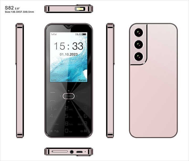 EZY BM555 Small Mobile Phone HD Camera +3G