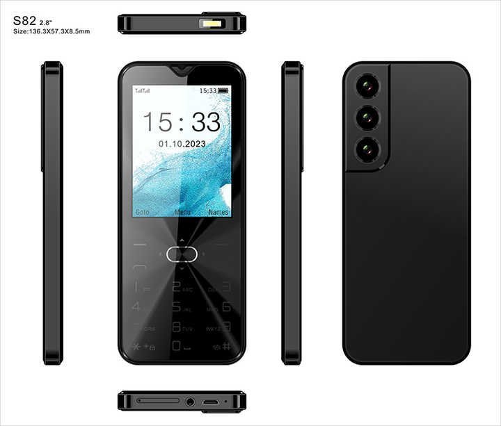 EZY BM555 Small Mobile Phone HD Camera +3G