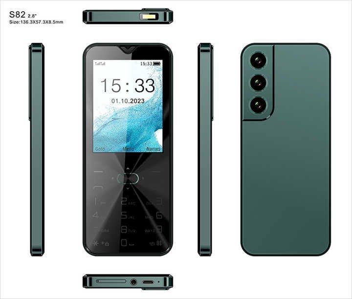 EZY BM555 Small Mobile Phone HD Camera +3G