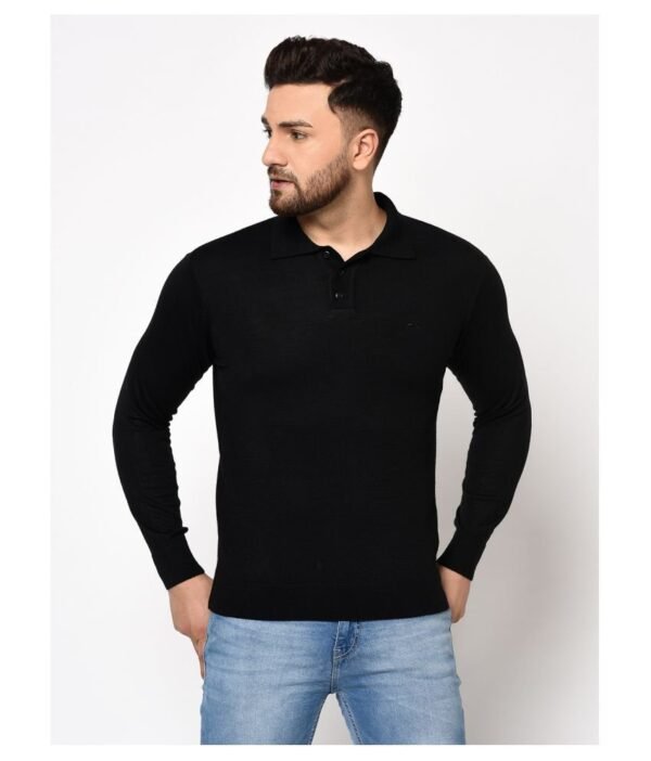 98 Degree North Black High Neck Sweater Single