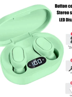 True Wireless Bluetooth Headphone with 12-18 Hrs Playtime & Compatible for all Smartphones