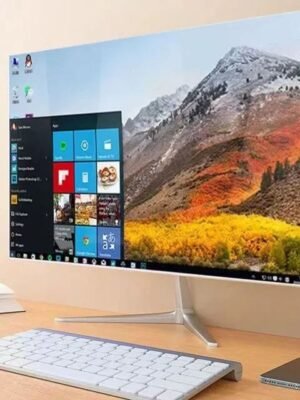 24 inch Led High Quality Built-in Battery Desktop Monoblock Gaming Computer With Webcam