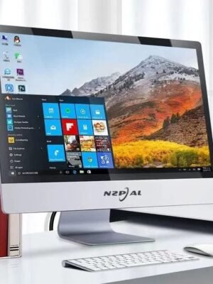 24 inch Led High Quality Built-in Battery Desktop Monoblock Gaming Computer With Webcam