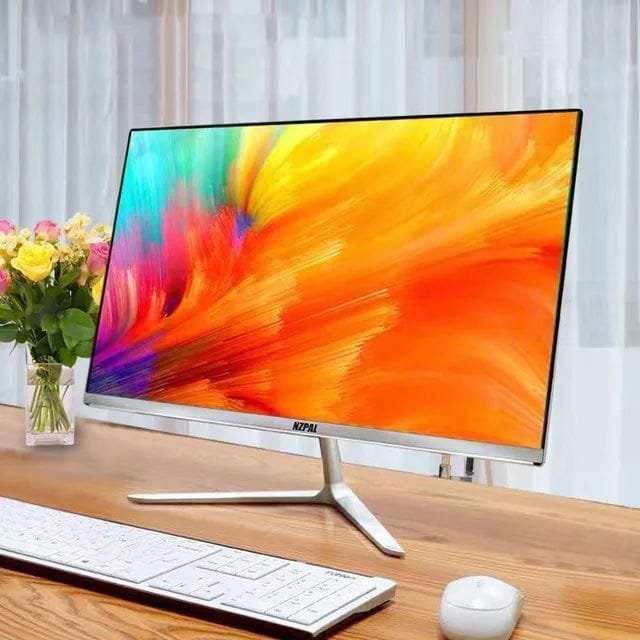 24 inch Led High Quality Built-in Battery Desktop Monoblock Gaming Computer With Webcam