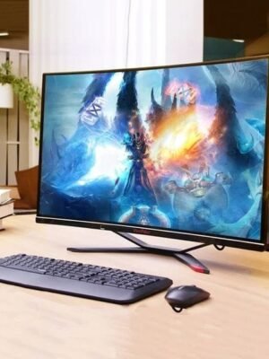 24 inch Led High Quality Built-in Battery Desktop Monoblock Gaming Computer With Webcam