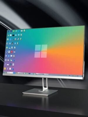 24 inch Led High Quality Built-in Battery Desktop Monoblock Gaming Computer With Webcam