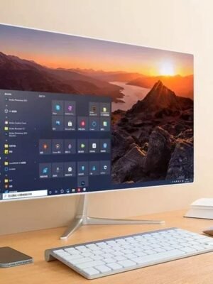 24 inch Led High Quality Built-in Battery Desktop Monoblock Gaming Computer With Webcam