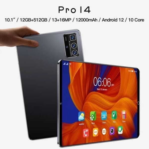 10.1 Inch Tablet Android Qualcomm Processor 8000mAh