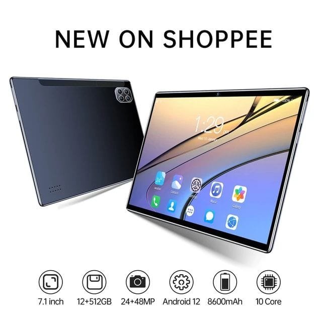 10.1 Inch Tablet Android Qualcomm Processor 8000mAh