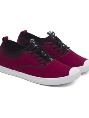 ASIAN - Maroon Men's Sneakers