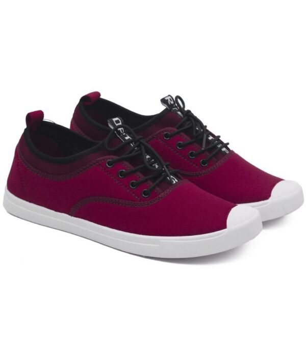 ASIAN - Maroon Men's Sneakers