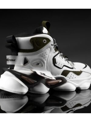 atom Bulldozer White Men's Sneakers