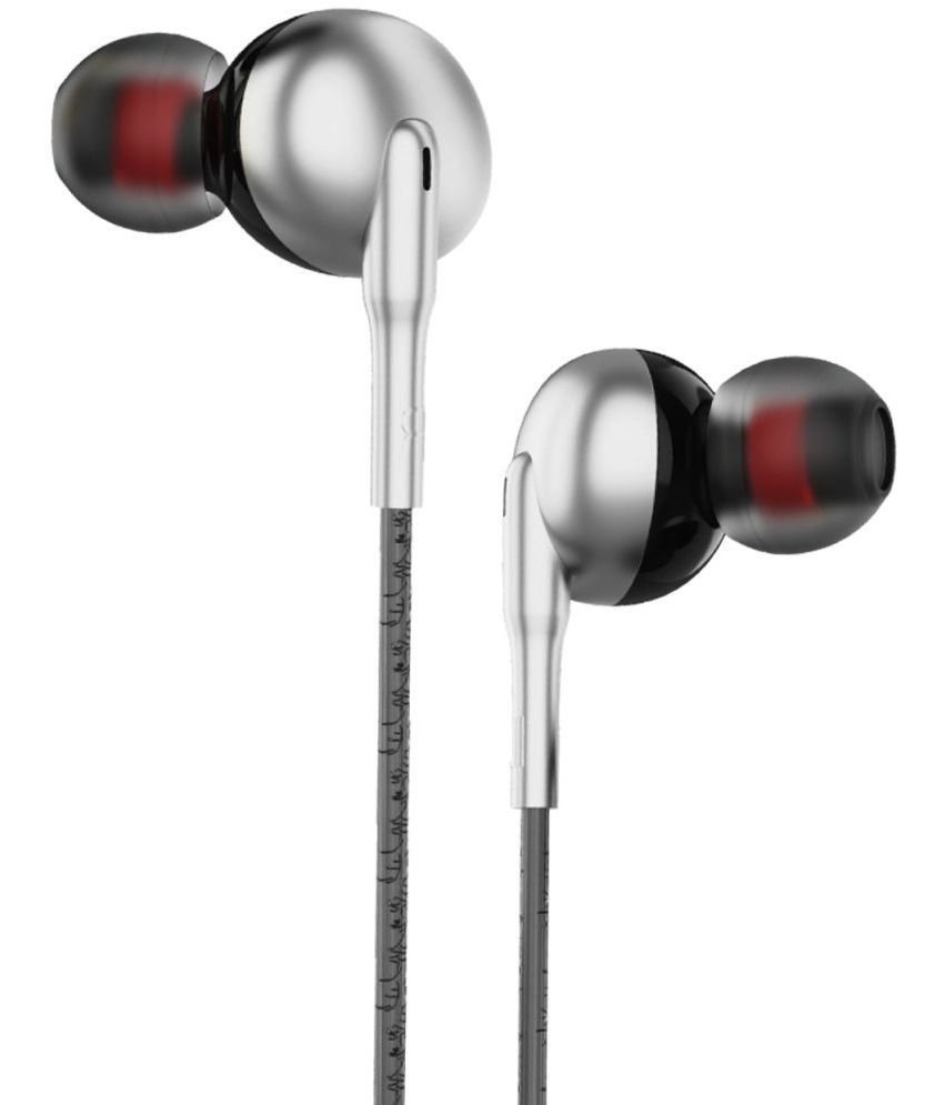 Bell BLHFK265 3.5 mm Wired Earphone In Ear Active Noise cancellation Gray