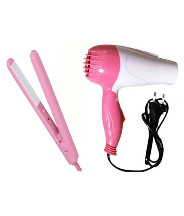 Bentag Mini Straightener & Hair Dryer ( Multicolour )