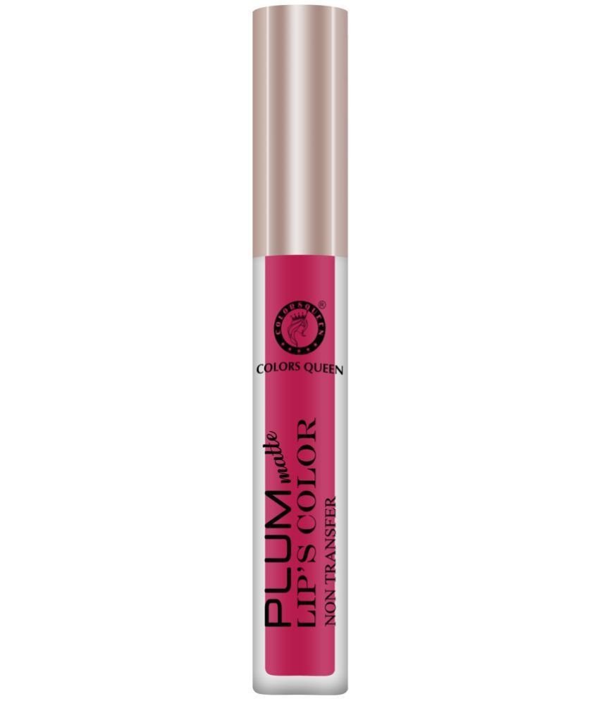 Colors Queen - French Rose Pink Matte Lipstick 7