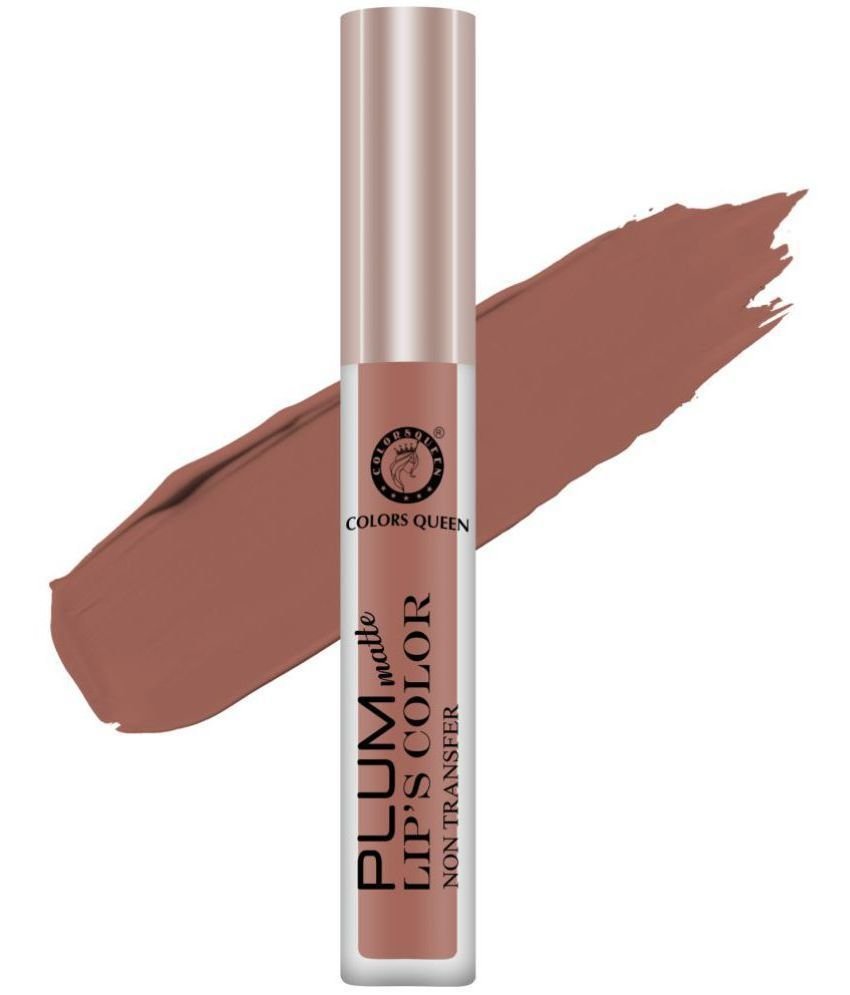Colors Queen - Light Nude Matte Lipstick 7