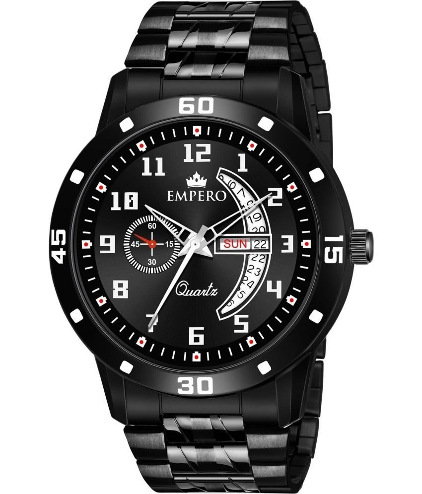 EMPERO - Black Stainless Steel Analog Men's Watch