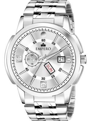 EMPERO - Silver Stainless Steel Analog Men's Watch