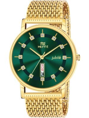 Hemt Gold Metal Analog Men's Watch