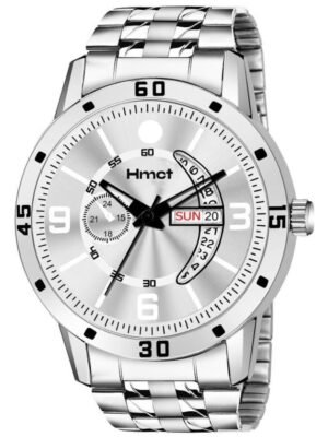 HMCT Silver Metal Analog Men's Watch