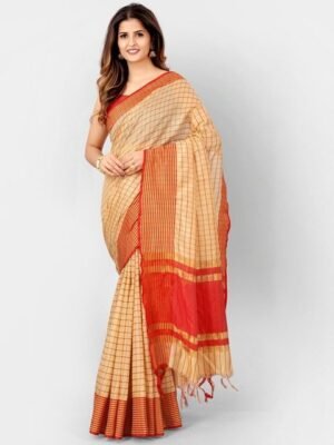 KALINI Women Beige Sarees