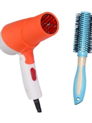 Lenon LE-1280 Orange Hair Dryer ( MultiColor-Comb )