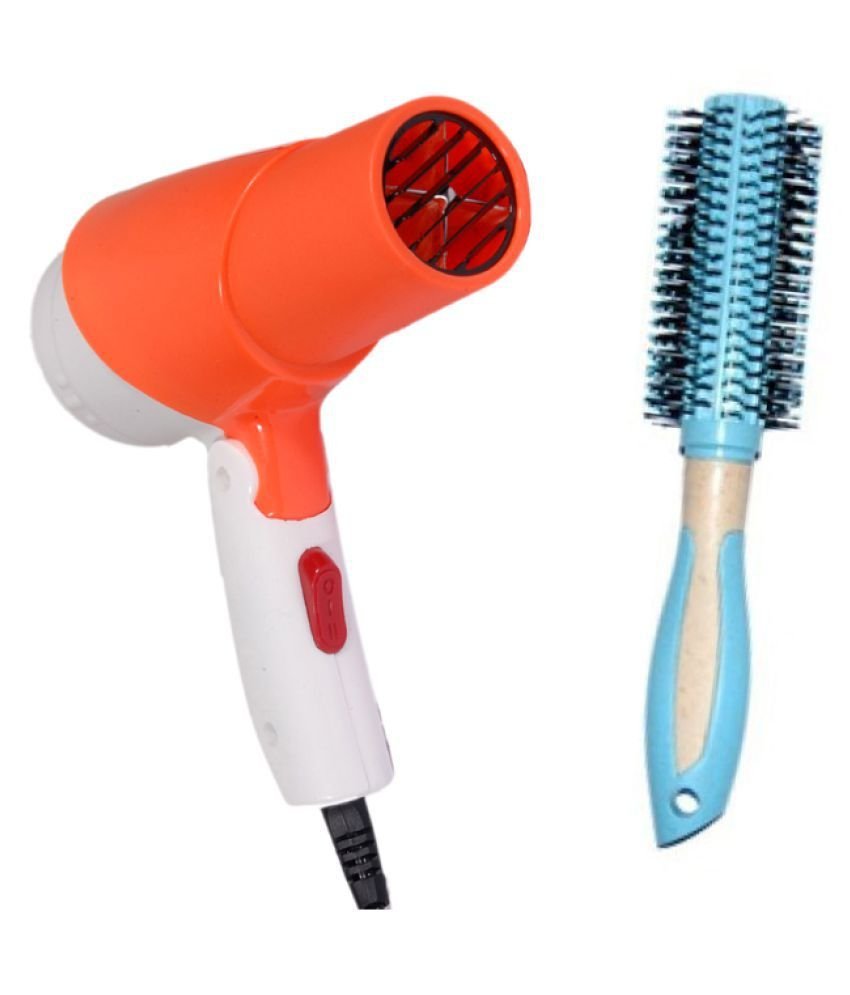 Lenon LE-1280 Orange Hair Dryer ( MultiColor-Comb )