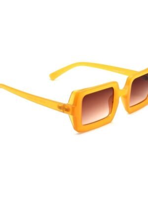 Peter Jones - Orange Square Sunglasses Pack of 1