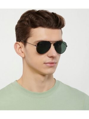 RESIST EYEWEAR - Green Pilot Sunglasses Pack of 1