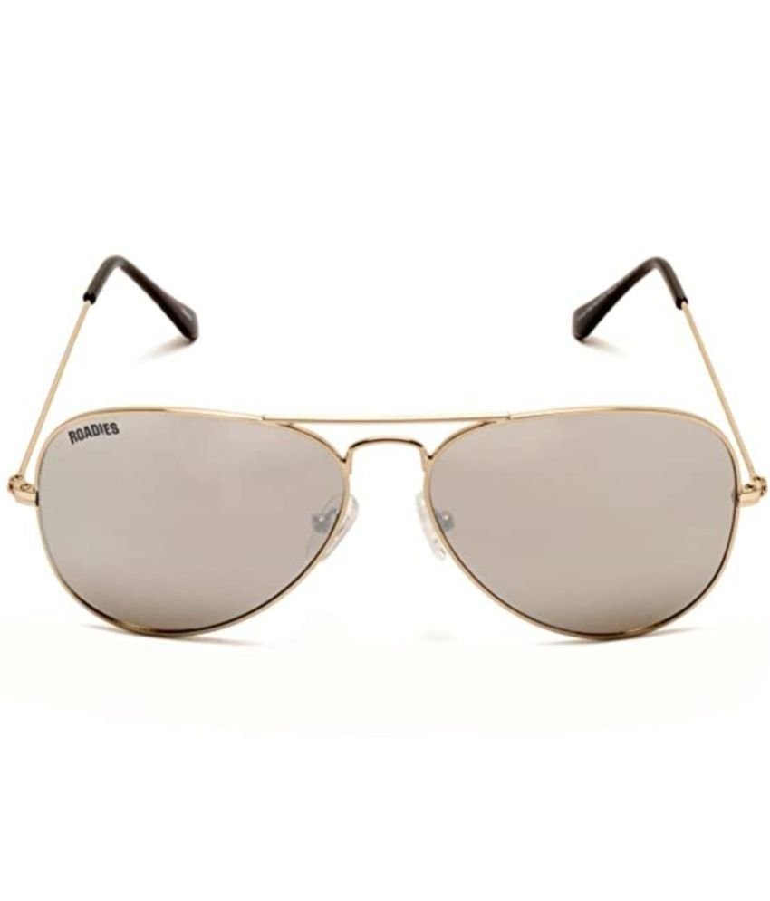 Roadies - Gold Panto Sunglasses ( Pack of 1 )