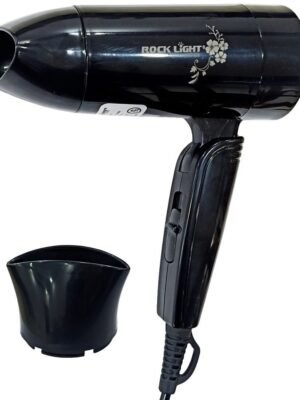 Rock Light Foldable 1800W Hair Dryer ( Black )
