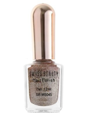 Swiss Beauty Glitter Nail Polish (Shade-10) Pack of 3, 12ml each