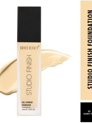 Swiss Beauty Studio Finish Full Coverage Liquid Foundation Fair 30 g