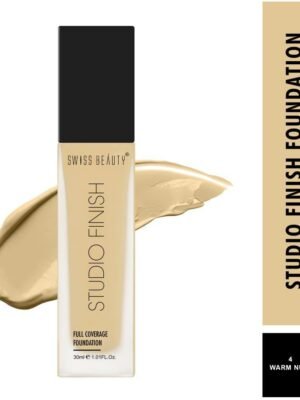 Swiss Beauty Studio Finish Full Coverage Liquid Foundation Nude 30 g