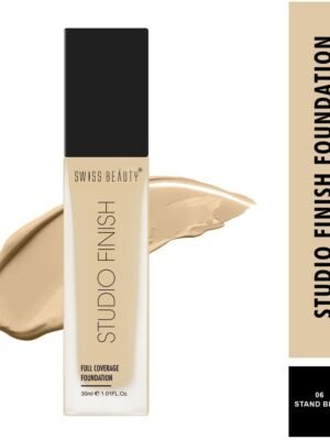 Swiss Beauty Studio Finish Full Coverage Liquid Foundation Tan 30 g
