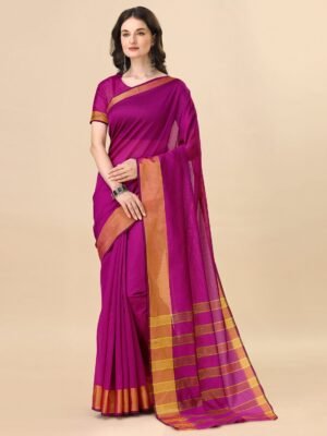 Designer Festive Gorgeous  Saree with unstitched blouse for Women